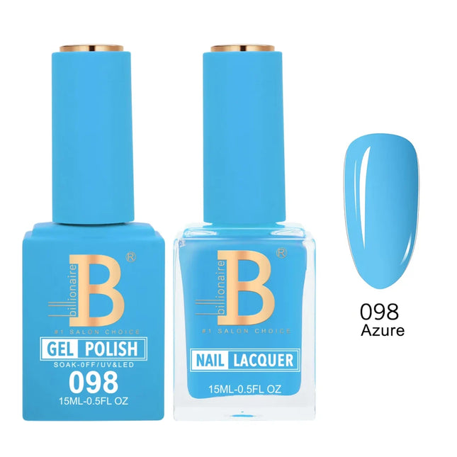 Billionaire Imperial Duo Matching – #051 - 100 Gel Polish + Lacquer (0.5oz / 15ml)