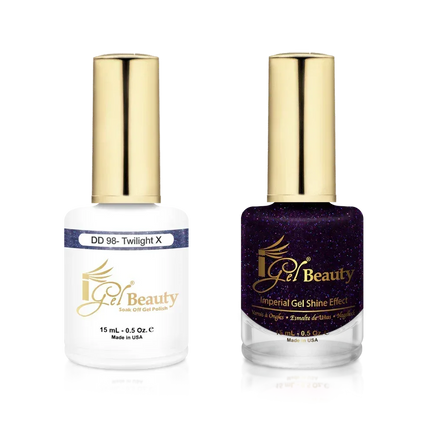 iGel Matching Duo Gel Polish 0.5oz - #098 Twilight X - TTT Nails Supply