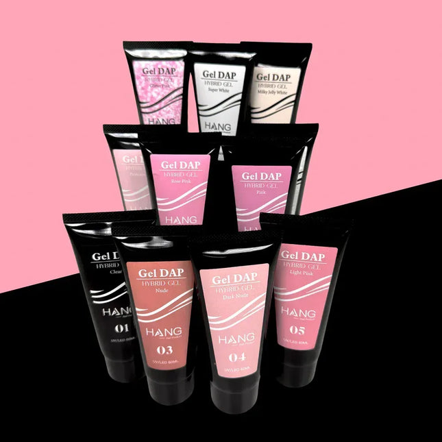 HANG Hybrid Gel Collection 2oz - 12 Colors - TTT Nails Supply