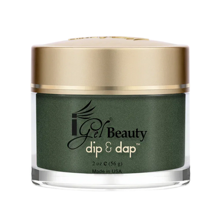iGel Dip & Dap 2in1 Powder 2oz - #101 Seaweed - TTT Nails Supply