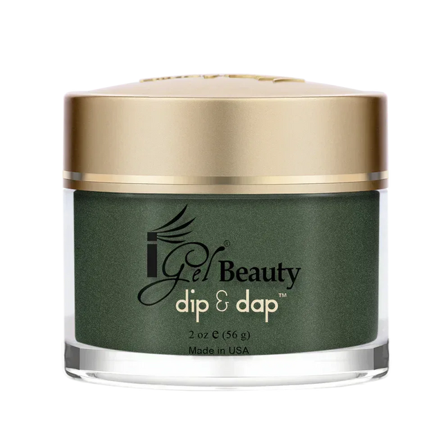 iGel Dip & Dap 2in1 Powder 2oz - #101 Seaweed - TTT Nails Supply