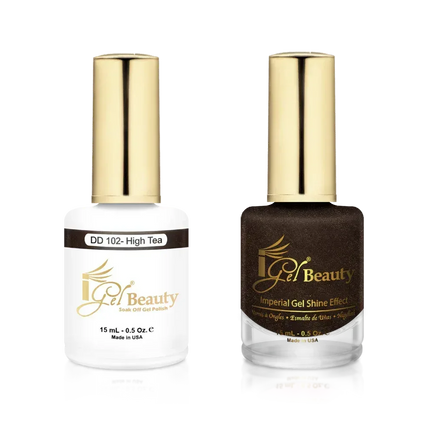 iGel Matching Duo Gel Polish 0.5oz - #102 High Tea - TTT Nails Supply