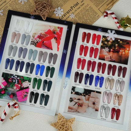 Chisel - Diamond Frost Collection Powder 2oz  - 36 Colors Set + 1 Color Book