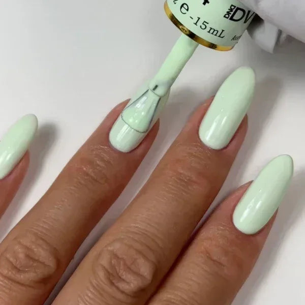 DND DIVA Duo Matching Color - #104 Peppermint Marshmallow - TTT Nails Supply