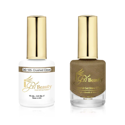 iGel Matching Duo Gel Polish 0.5oz - #105 Crushed Clove - TTT Nails Supply
