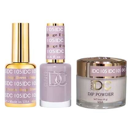 DND - DC Gel & Lacquer & Dip Trio (#71 - #144)