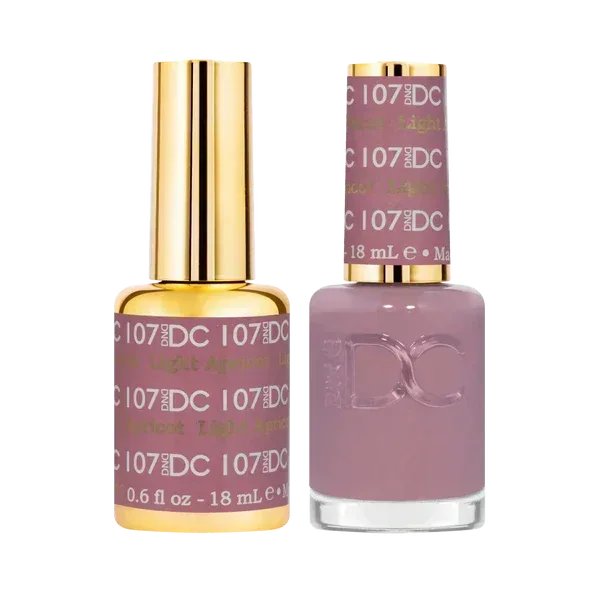 DC Duo Matching Color - #107 Light Apricot - TTT Nails Supply