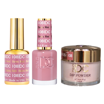 DND - DC Gel & Lacquer & Dip Trio (#71 - #144)