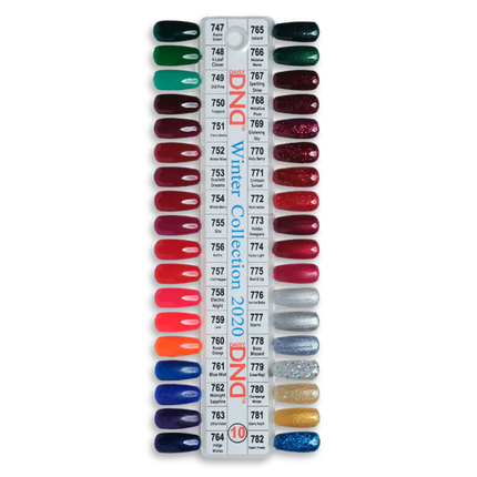 DND Swatch #10 - 36 colors (#747 - #782)