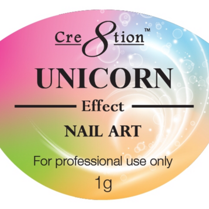 Cre8tion - Nail Art Unicorn Effect Full Set (18 Colors)