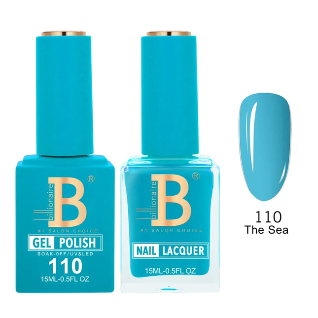 Billionaire Imperial Duo Matching – #101 - 150 Gel Polish + Lacquer (0.5oz / 15ml)