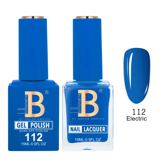 Billionaire Imperial Duo Matching – #101 - 150 Gel Polish + Lacquer (0.5oz / 15ml)
