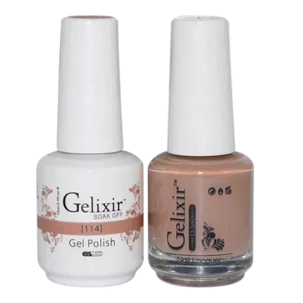 Gelixir Duo Matching Gel Polish - #114 - TTT Nails Supply