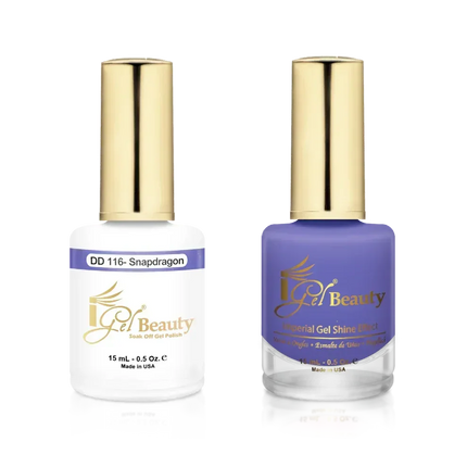 iGel Matching Duo Gel Polish 0.5oz - #116 Snapdragon - TTT Nails Supply