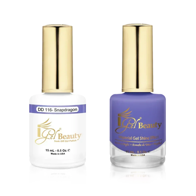 iGel Matching Duo Gel Polish 0.5oz - #116 Snapdragon - TTT Nails Supply