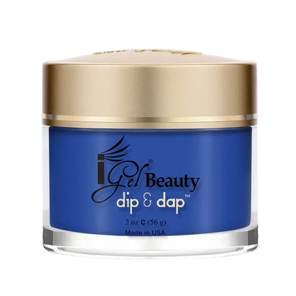iGel Dip & Dap 2in1 Powder 2oz - #118 Bellissimo Blue - TTT Nails Supply