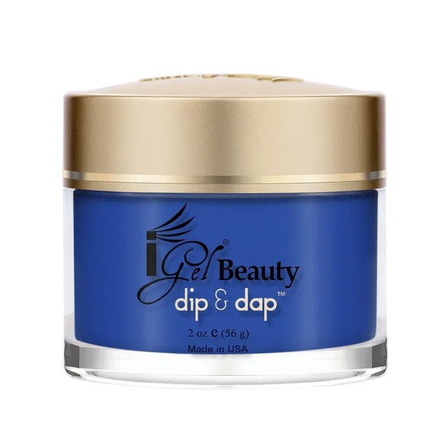 iGel Dip & Dap 2in1 Powder 2oz - #118 Bellissimo Blue - TTT Nails Supply