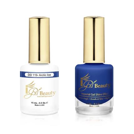 iGel Matching Duo Gel Polish 0.5oz - #119 Arctic Ice - TTT Nails Supply