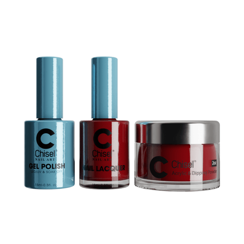 Chisel - Gel & Lacquer & Dip Trio Solid (#01 - #100) - NEW 2024