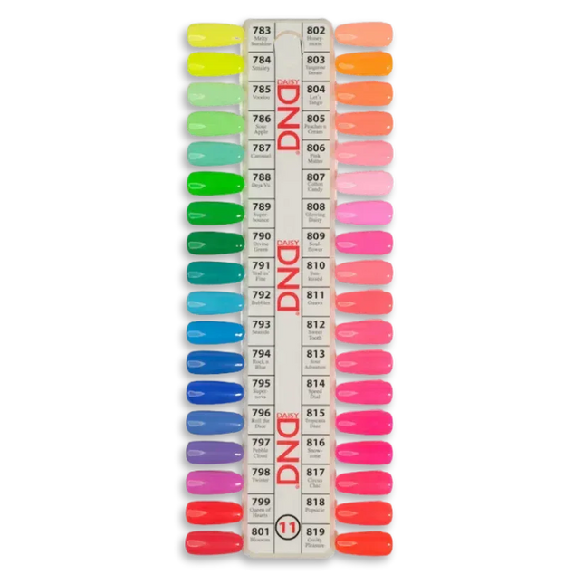 DND Duo Gel Polish Swatch #11 (sample tip only) - TTT Nails Supply