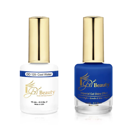 iGel Matching Duo Gel Polish 0.5oz - #120 Cool Water - TTT Nails Supply