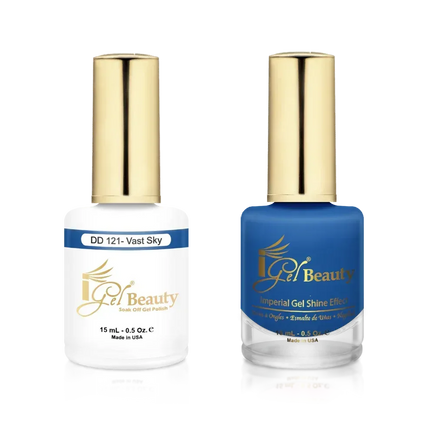 iGel Matching Duo Gel Polish 0.5oz - #121 Vast Sky - TTT Nails Supply