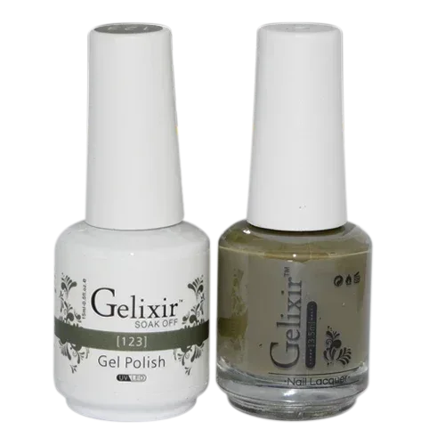Gelixir Duo Matching Gel Polish - #123 - TTT Nails Supply