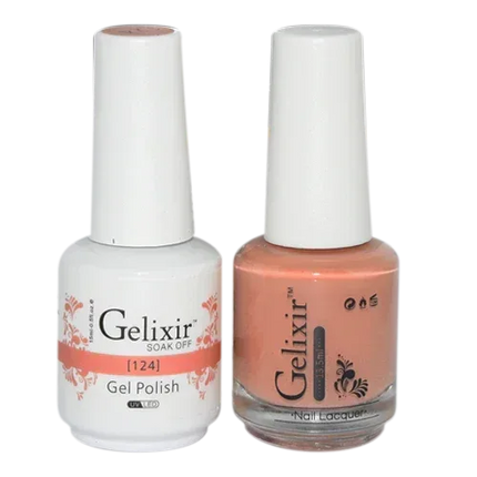 Gelixir Duo Matching Gel Polish - #124 - TTT Nails Supply