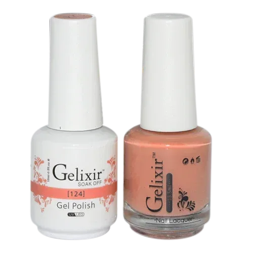 Gelixir Duo Matching Gel Polish - #124 - TTT Nails Supply