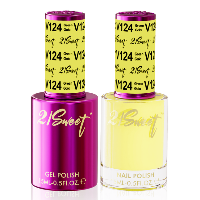 21Sweet - Gel & Lacquer Duo (#101 - #200) - NEW 2024