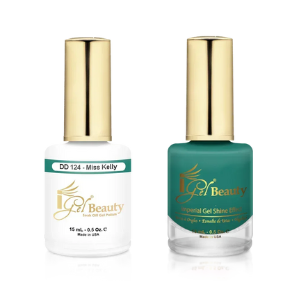 iGel Matching Duo Gel Polish 0.5oz - #124 Miss Kelly - TTT Nails Supply