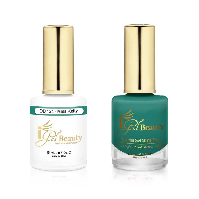 iGel Matching Duo Gel Polish 0.5oz - #124 Miss Kelly - TTT Nails Supply