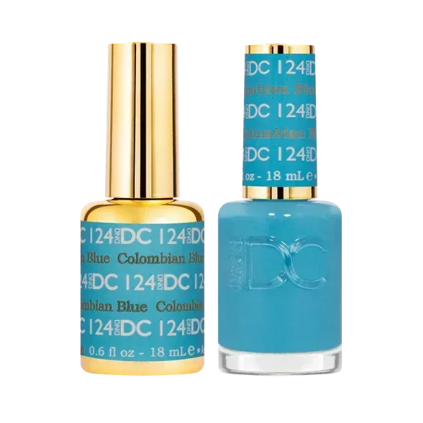 DC Duo Matching Color - #124 Columbian Blue - TTT Nails Supply