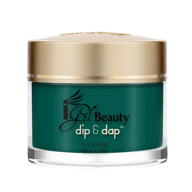 iGel Dip & Dap 2in1 Powder 2oz - #125 Emerald - TTT Nails Supply