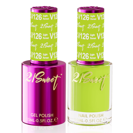 21Sweet - Gel & Lacquer Duo (#101 - #200) - NEW 2024