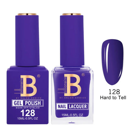 Billionaire Imperial Duo Matching – #101 - 150 Gel Polish + Lacquer (0.5oz / 15ml)