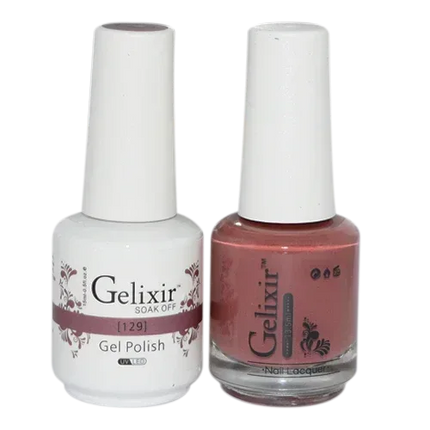 Gelixir Duo Matching Gel Polish - #129 - TTT Nails Supply
