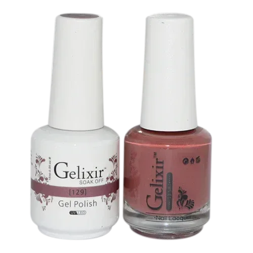 Gelixir Duo Matching Gel Polish - #129 - TTT Nails Supply