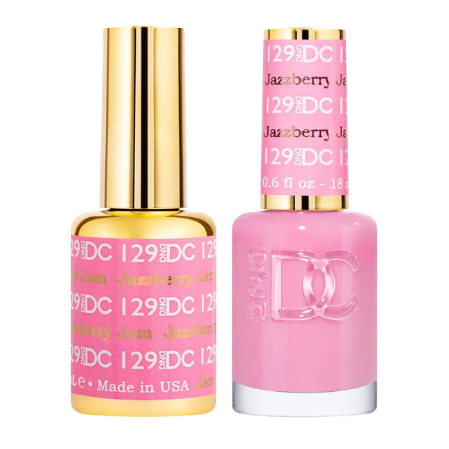 DC Duo Matching Color - #129 Jazzberry Jam - TTT Nails Supply