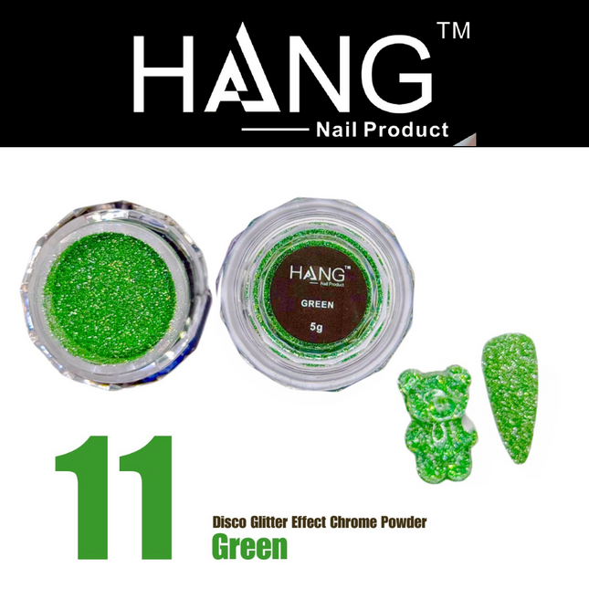 Hang Disco Giltter Effect Chrome Powder 5g