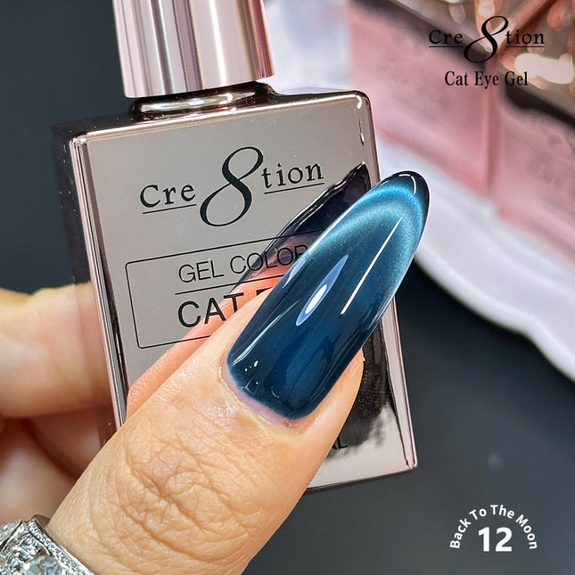 Cre8tion Cat Eye Back To The Moon Kit - 12 Colors Set