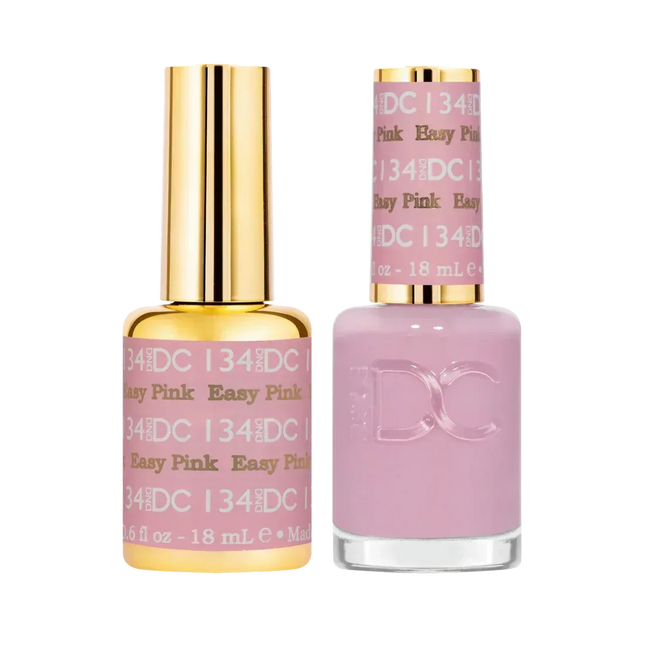 DC Duo Matching Color - #134 Easy Pink - TTT Nails Supply