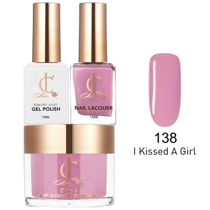 Cllam Matching 3in1 - CL138 I KISSED A GIRL - TTT Nails Supply