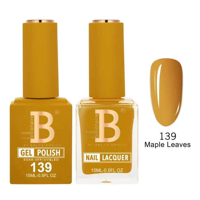 Billionaire Imperial Duo Matching – #101 - 150 Gel Polish + Lacquer (0.5oz / 15ml)