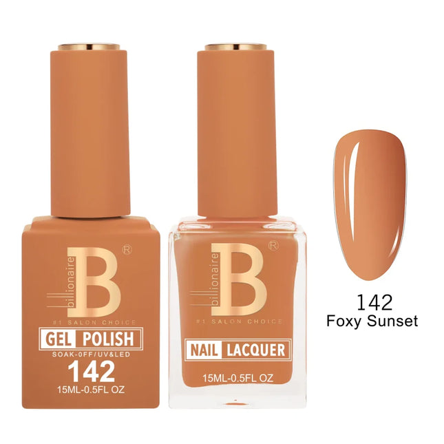 Billionaire Imperial Duo Matching – #101 - 150 Gel Polish + Lacquer (0.5oz / 15ml)