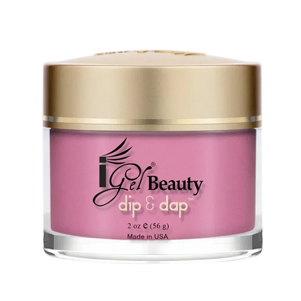 iGel Dip & Dap 2in1 Powder 2oz - #142 Vanity Pink - TTT Nails Supply