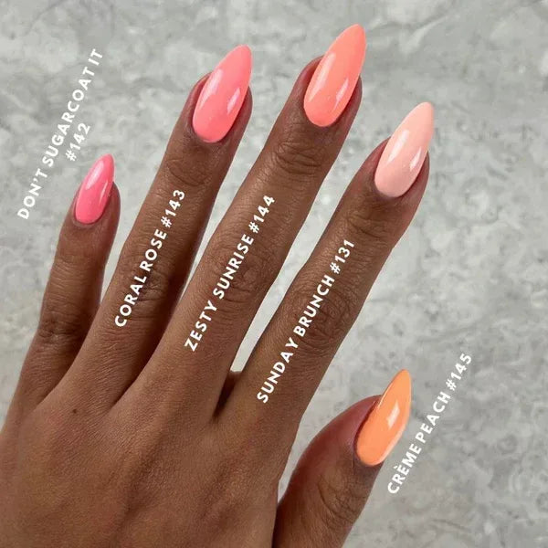 DND DIVA Duo Matching Color - #143 Coral Rose - TTT Nails Supply