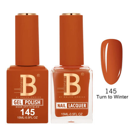 Billionaire Imperial Duo Matching – #101 - 150 Gel Polish + Lacquer (0.5oz / 15ml)