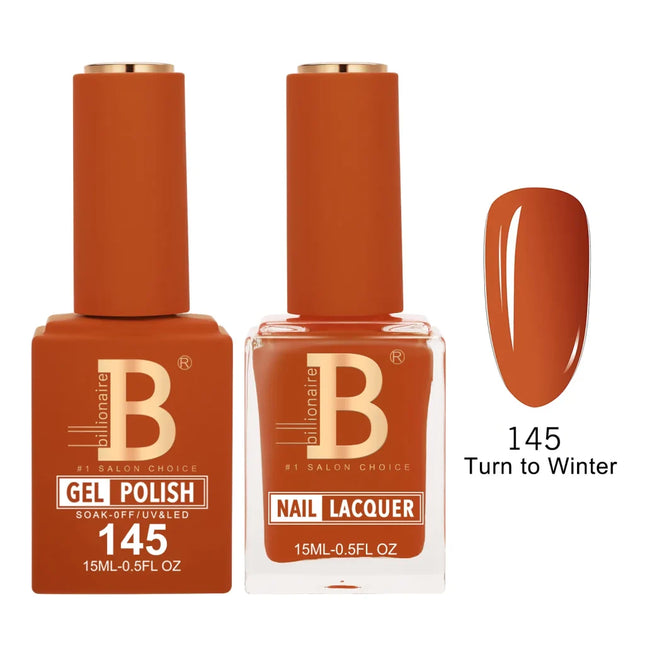 Billionaire Imperial Duo Matching – #101 - 150 Gel Polish + Lacquer (0.5oz / 15ml)