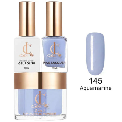 Cllam Matching 3in1 - CL145 AQUAMARINE - TTT Nails Supply